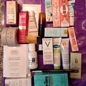 Large lot of makeup and skin care deluxe samples high end - drug store